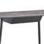 Benedick 120cm Glass Top Console Table