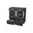LG Laundry Pedestal - Black Steel
