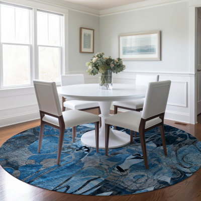 Altair Synthetic Floral Indoor / Outdoor Rug