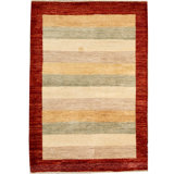 Hand-Knotted High-Quality Red Area Rug