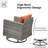Outdoor Furniture 9 Pieces Set With Stove-99241370