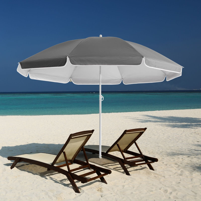 Bawar Beach Parasol, 190cm H x 180cm W x 180cm D