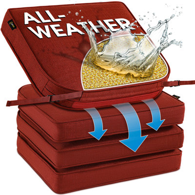 SUNROX All-Weather Outdoor Chair Cushion