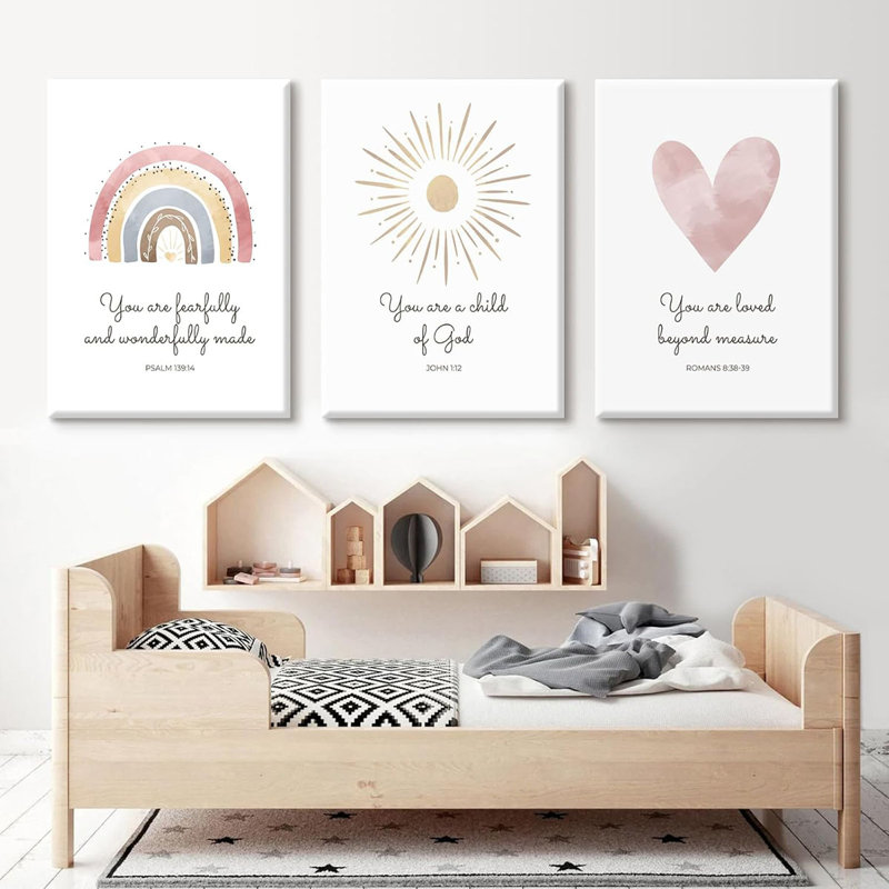 3 Piece Wrapped Canvas Wall Art