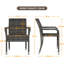 Stackable Outdoor Patio Dining Armchair-1106638217