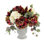 Thistle, Hydrangea and Ivy in Stone Pot