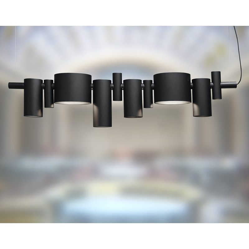 Dancing Queen 1 - Light LED Pendant, Matt Black