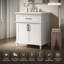 Velora 30 po X P 22 po P x 34 po Meuble-lavabo sans comptoir en blanc H