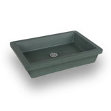 Newterra Handmade Rectangular Undermount Bathroom Sink