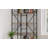 Corner Shelf, 7-Tier Industrial Corner Bookshelf, Wood and Metal Corner Etagere Bookcase, L Shaped Bookshelf Freestanding Display Shelf for Living Room, Kitchen, Home Office, Space-Saving Design-495284787-495284796