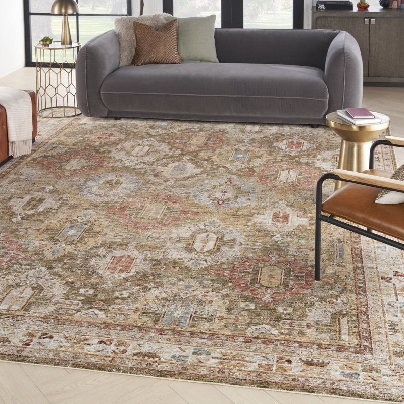Elderen Persian Area Rug, Rectangle 282 x 383cm