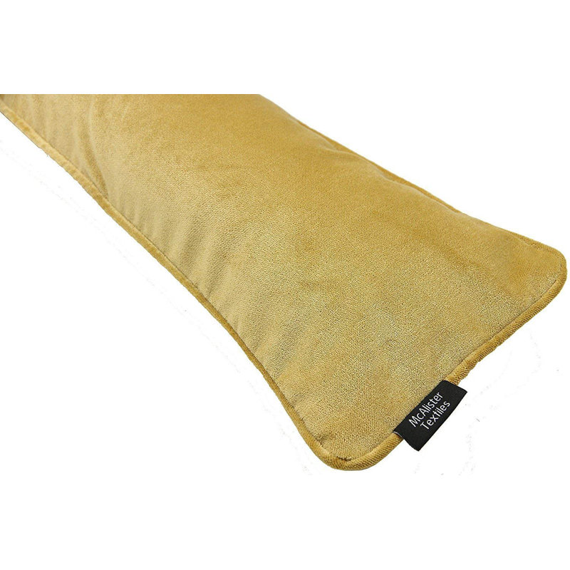 Farreli Fabric Draught Excluder, Ochre