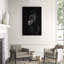 Black Horse Face Print-24078556