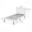 Mobilier de chambre à coucher 1pc lit en similicuir de polyuréthane-1857553440-1857553471