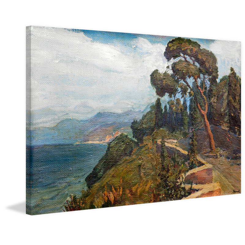 Panoramic Summit - Wrapped Canvas Print, 20cm H x 30cm W x 3.81cm D