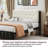 Diamond Lattice Suede Composite Upholstered Headboard Compression-118661007
