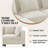 116" Sleeper Sofa with Ottoman for Living Room-1596062369