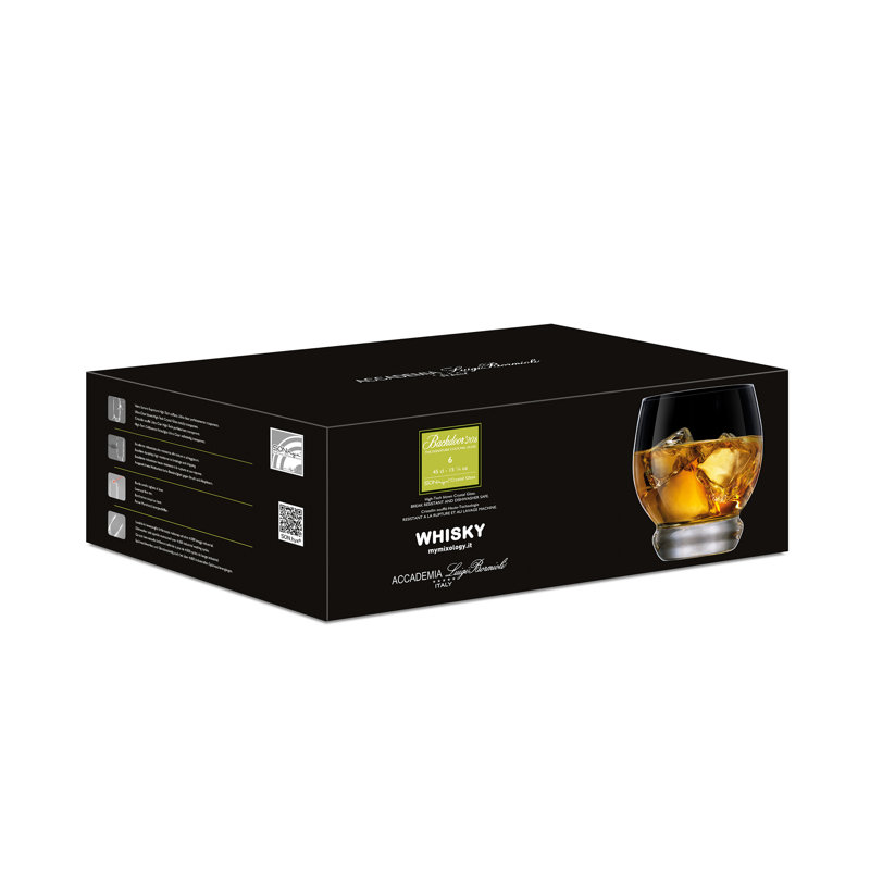 Verres à whisky 15,25 oz de qualité supérieure Back Back 15 'oz 15,25 oz