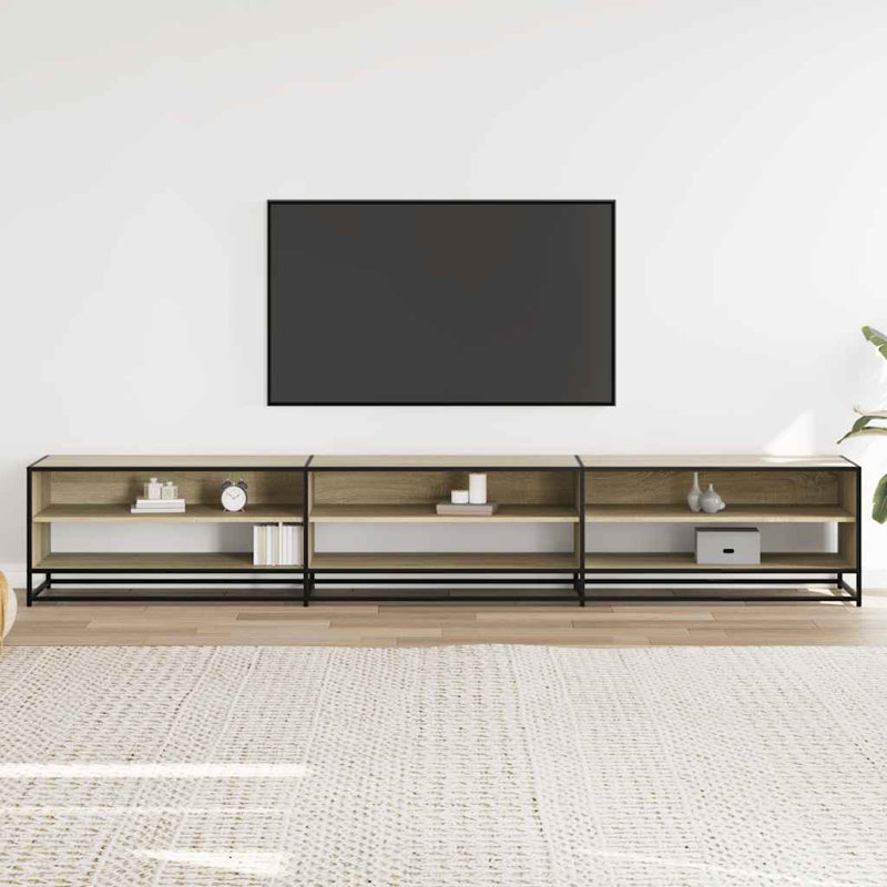 TV Stand for TVs up to 88", Sonoma Oak