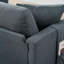 107.87'Sectional Sofa Couch With 1 Ottoman,Seat Cushion And Back Cushion Removable
