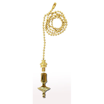 Umbrella Finial Ceiling Fan Pull Chain