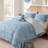 Western Cowgirl Bedding Sets, Blue Microfiber Twin/Twin XL Comforter Set