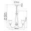 Eide 5 - Light Shaded Chandelier-1306854302