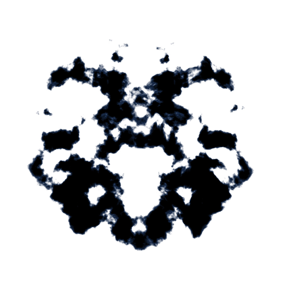 Rorschach von Magann - Leinwandbild