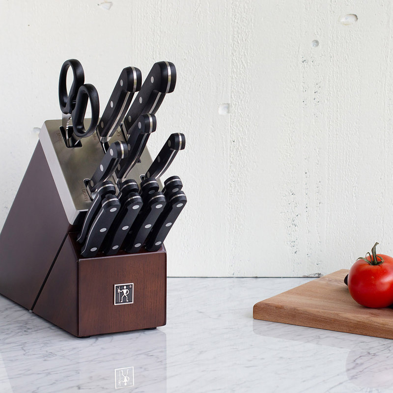HENCKELS Classic 15-Piece Self-Sharpening Knife Block Set