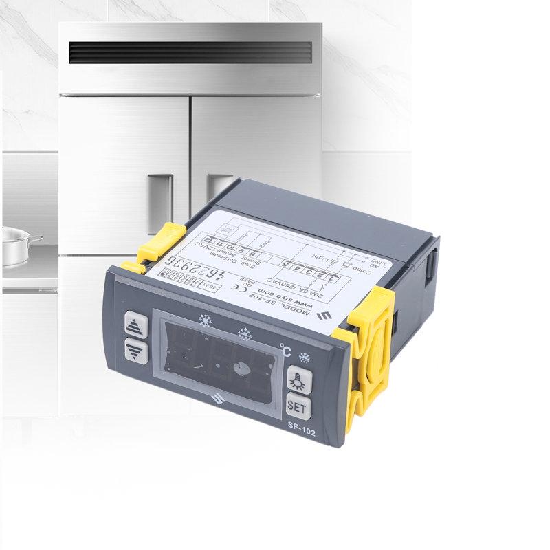 Display Refrigerator Thermostat Manual and Automatic Shutdown Defrosting 110V