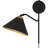 Alterma 1-Light Matte Black Wall Sconce