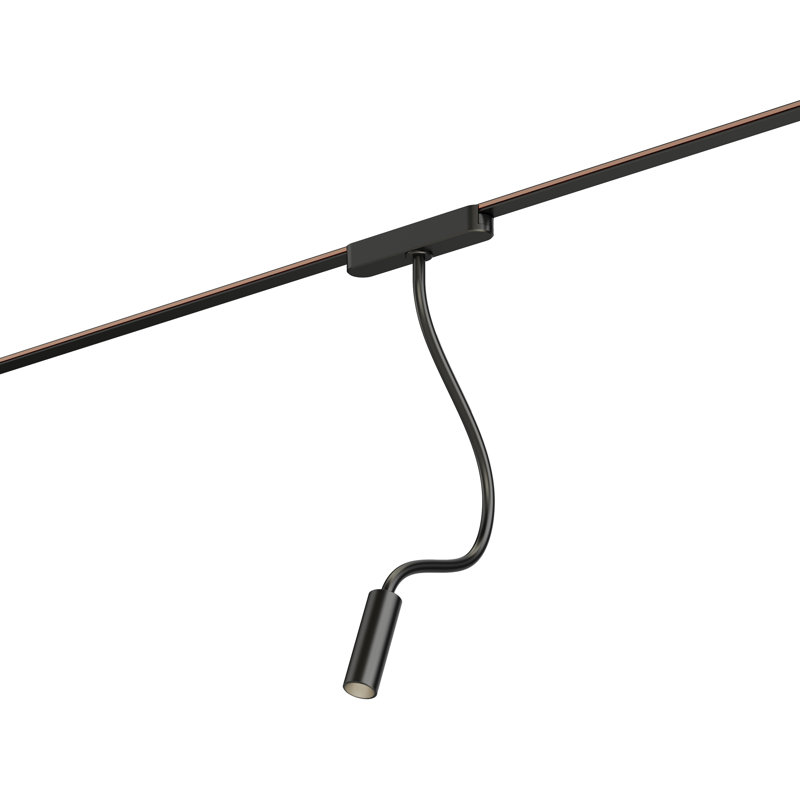 Continuum - Track LED Adjustable Track Pendant, Black