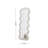 Flannel Full Length Wave White Floor Mirror With Stand For Bedroom Living Room Hanging Or Against The Wall-2009003452