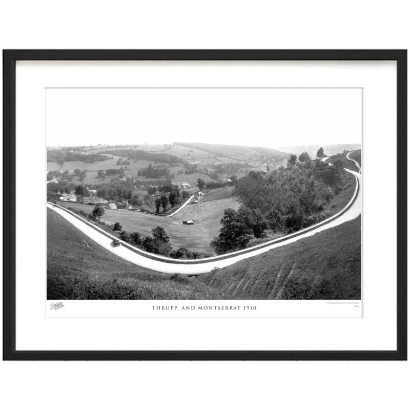 Andover, Town Station 1908 by Francis Frith - Single Picture Frame Print, 45cm H x 60cm W x 2.3cm D