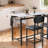 Eyoas 2 - Person Four Leg Dining Set-538959556