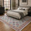 Oriental Cotton and Chenille Flatweave Area Rug-1445190164