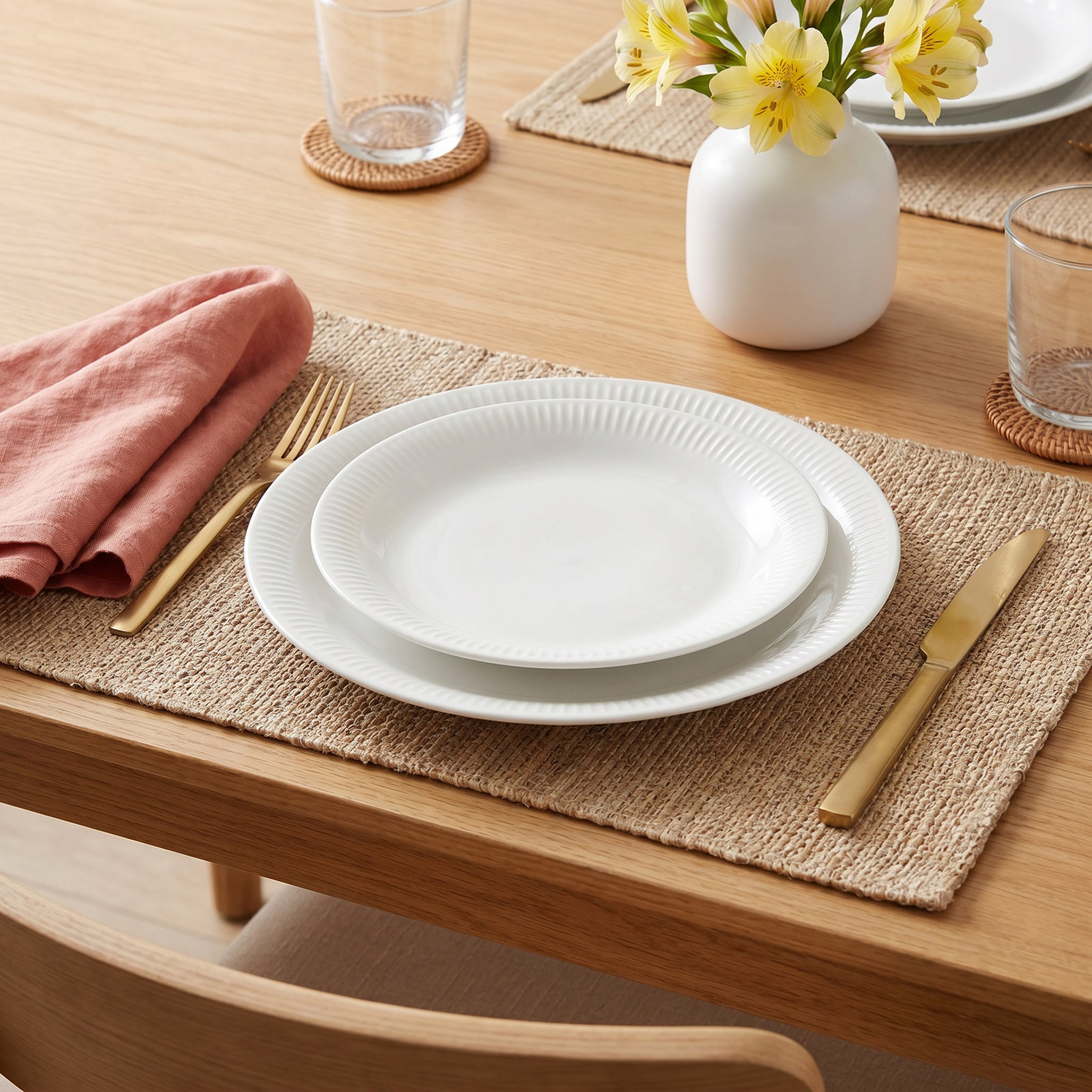 Profile 11" Porcelain Dinner Plate