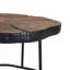 Table basse irrégulière, table artisanale industrielle
