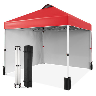 Auvent escamotable 10 x 10 pi avec protection UV et imperméable, ensemble d'installation complet, structure en acier de qualité commerciale