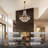 Maquisha 9-Light Dimmable Empire Chandelier
