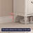 Beige Solid wood Shoe Storage