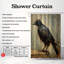 Rideau de douche haut de gamme Crow-1501787140