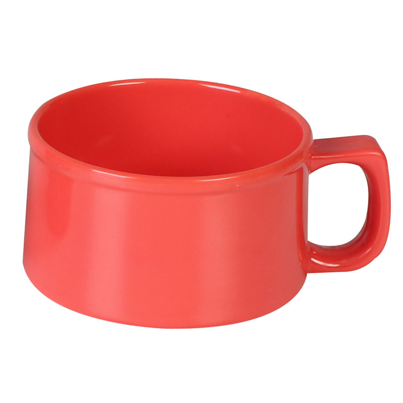 Tasse à soupe en mélamine 10 onces, Orange