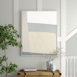 Simple Grey By Julia Balfour - Framed Wall Art