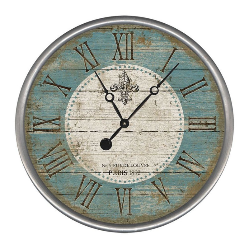 Snelson Metal Wall Clock, Medium