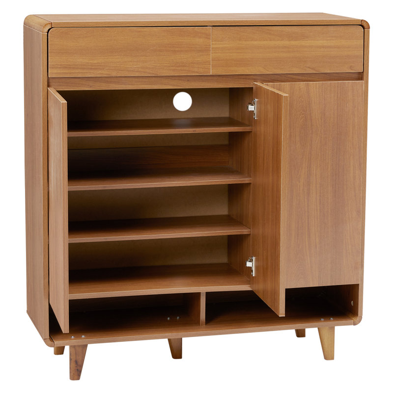 16 Pair Shoe Storage Cabinet