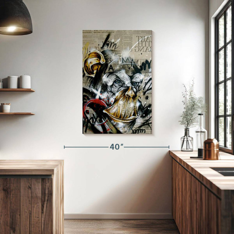 Illumination abstraite Brampt, H 39 po x l 26 po