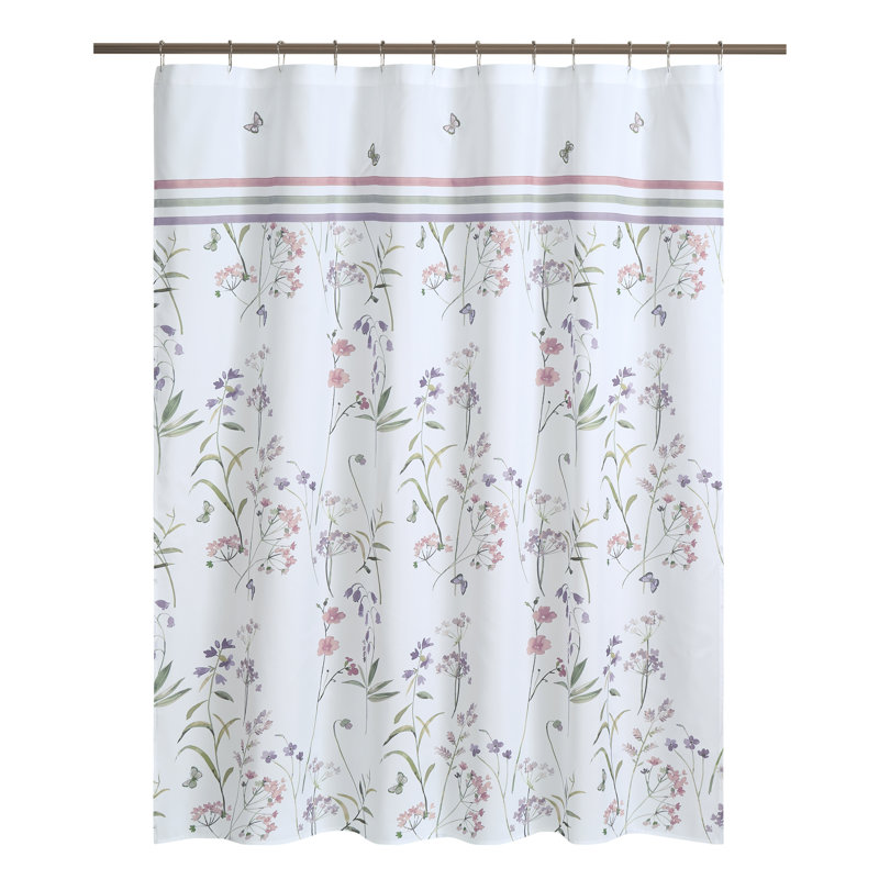 Rideau de douche Nola Lilas