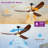72" 3-Blade Wood Ceiling Fan with Light, 6-Speed Remote Control, Reversible Motor, 3CCT, Dimmable, Timer & Memory Function-187410276-198986226