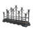 17.90'' H Iron Tabletop Candelabra